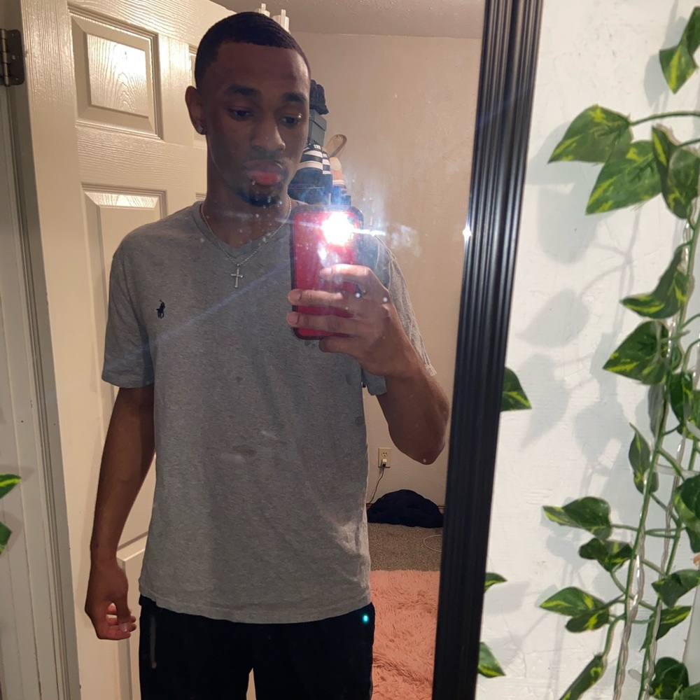 Gray Polo T-Shirt